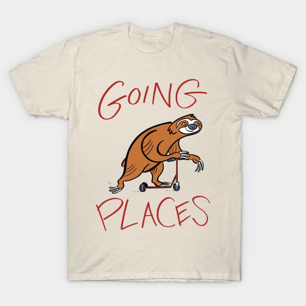 Going Places T-Shirt by captainhuzzah